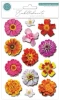 Craft Consortium YT#662 8 Pack "I Want It All" 3D Decoupage Stickers Embellishment Bundle - Florals
