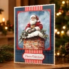 Katy Sue Designs Die Cut Decoupage 3/PK - Santa Stop Here