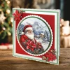 Katy Sue Designs Die Cut Decoupage 3/PK - Santa Comes to Town