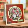Katy Sue Designs Die Cut 3D Decoupage, Pack of 12 - Christmas Gnomes