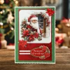 Katy Sue Designs Die Cut 3D Decoupage, Pack of 12 - Santa Scenes
