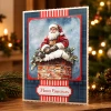 Katy Sue Designs Die Cut 3D Decoupage, Pack of 12 - Santa Scenes