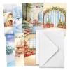 Katy Sue Designs Card Making Kit - Cosy Christmas Gnomes