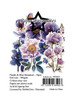 Paper Favourites Die Cuts, 18pcs - Purple & Blue Botanical