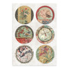 Stamperia 8.3x11.7in Printed Art Junk Journal - Oriental Garden