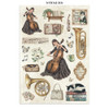 Stamperia 8.3x11.7in Printed Art Junk Journal - Symphony