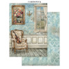 Stamperia 8.3x11.7in Printed Art Junk Journal - Symphony