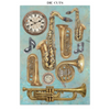 Stamperia A5 Printed Art Junk Journal - Focus Points, Symphony