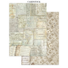 Stamperia A5 Printed Art Junk Journal - Focus Points, Symphony