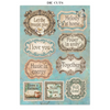 Stamperia A5 Printed Art Junk Journal - Focus Points, Symphony