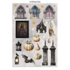 Stamperia 8.3x11.7in Printed Art Junk Journal - Halloween