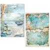 Ciao Bella Lu Mania Mixed Media Rice Paper - Edge of the Ocean