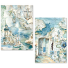 Ciao Bella Lu Mania Mixed Media Rice Paper - Edge of the Ocean