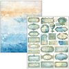 Ciao Bella Lu Mania Mixed Media Book - Edge of the Ocean