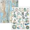Ciao Bella Lu Mania Mixed Media Book - Edge of the Ocean