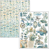 Ciao Bella Lu Mania Mixed Media Book - Edge of the Ocean