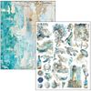 Ciao Bella Lu Mania Mixed Media Book - Edge of the Ocean