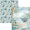 Ciao Bella Lu Mania Mixed Media Book - Edge of the Ocean