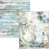 Ciao Bella Lu Mania Mixed Media Book - Edge of the Ocean