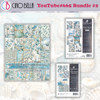 Ciao Bella YT#665 Lu Mania Mixed Media 3 Pack "I Want It All" Bundle #2 - Edge of the Ocean