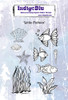 IndigoBlu YT#667 Cling Rubber Stamps 4 Pack “I Want It All” Bundle