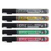 Pebeo Acrylic Marker Round Nib 1.2mm Precious, Set Of 5 - Precious Assortment