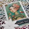 Paper Rose Studio NFYT 07/23/2026 Limited Edition Papercuts Cardmaking Kit - Portraits in Bloom