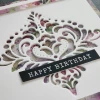 Paper Rose Studio NFYT 07/23/2026 Limited Edition Papercuts Cardmaking Kit - Portraits in Bloom