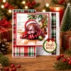 Katy Sue Designs Die Cut Decoupage, Pack of 12 - Christmas Cats