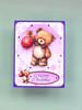 Katy Sue Designs Die Cut Decoupage, Pack of 12 - Teddy Bear Christmas
