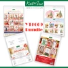 Katy Sue Designs YT#669 4 Pack "I Want It All" Bundle - Christmas Cats & Teddy Bears