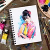 Katy Sue Designs Cosmic Shimmer Customisable A5 300gsm, 30 Sheets - Heavyweight Art Journal