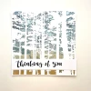 The Crafters Workshop 6x6in Stencils - Tree Canopy