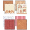 Craft Consortium 8x8in Paper Pad - Gingerbread Party