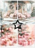 Paper Favourites A6/4.25x6in Paper Pad - Pink Christmas
