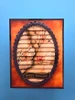 Simple and Basic A6 Dies Oval - Horizontal Striped Panel