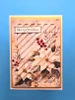Simple and Basic A6 Dies Rectangle - Diagonal Striped Panel With Piercing