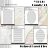 Simple and Basic YT#671 4 Pack "I Want It All" Bundle #1 - Striped Panel Dies