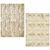 Ciao Bella Paper Lu Mania Tissue Papers A5 Set - Music Sheet
