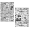 Ciao Bella Paper Lu Mania Tissue Papers A5 Set - Newspaper