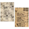 Ciao Bella Paper Lu Mania Tissue Papers A5 Set - Newspaper
