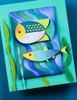 Memory Box Birch Press Design Block Print Dies - Sardines