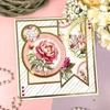 Hunkydory Crafts Topper Essentials Circle Topper Mirri Mats - Stunning Silver