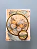 Hunkydory Crafts Topper Essentials Circle Topper Mirri Mats - Stunning Silver