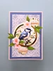 Hunkydory Crafts Topper Essentials Circle Topper Mirri Mats - Stunning Silver