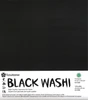 Yasutomo 10 Sheets 9.5x10.75in Black Washi Paper