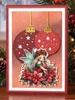 Find-It Trading 3D Pushout Sheet by Berrie's Beauties - Fairy Christmas, Poinsettia
