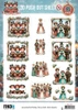Find-It Trading 3D Pushout Sheet by Berrie's Beauties - Victorian Christmas Tales, A Christmas Serenade