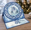Find-It Trading Dies by Berrie's Beauties - Blue Christmas, Timeless Ornament