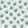 Find-It Trading 8x8in Paper Pack by Berrie's Beauties - Blue Christmas